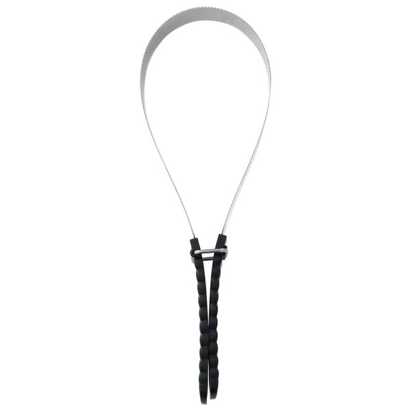 vidaXL L&acirc;mina raspadora de dupla face a&ccedil;o inoxid&aacute;vel prateado