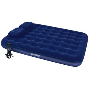 Bestway Colch&atilde;o insufl&aacute;vel com almofada e bomba ar 203x152x22 cm 67374