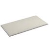 vidaXL Painel de parede 12 pcs 30x15 cm veludo 0,54 m² cor creme