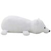 vidaXL Urso polar de peluche branco