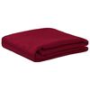 vidaXL Toalha de Mesa Oval Vinho Vermelho 160 x 220 cm