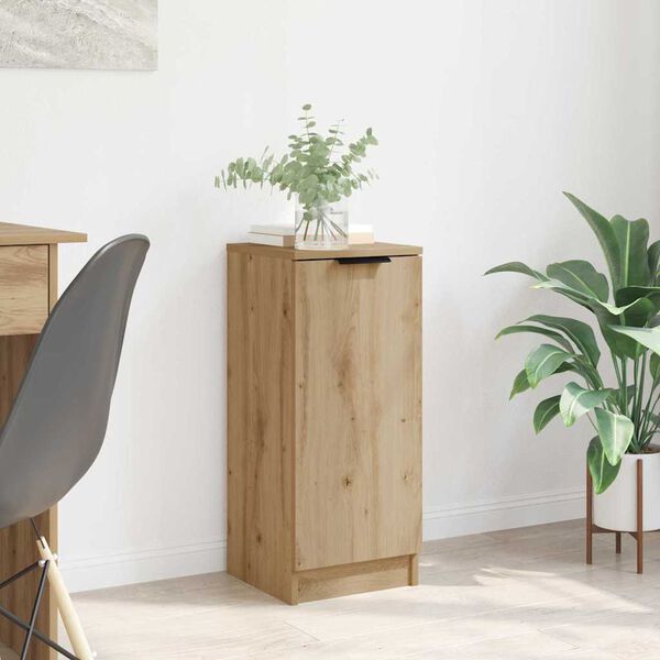 vidaXL Buffet Carvalho Artesanal 30 x 30 x 70 cm Madeira processada