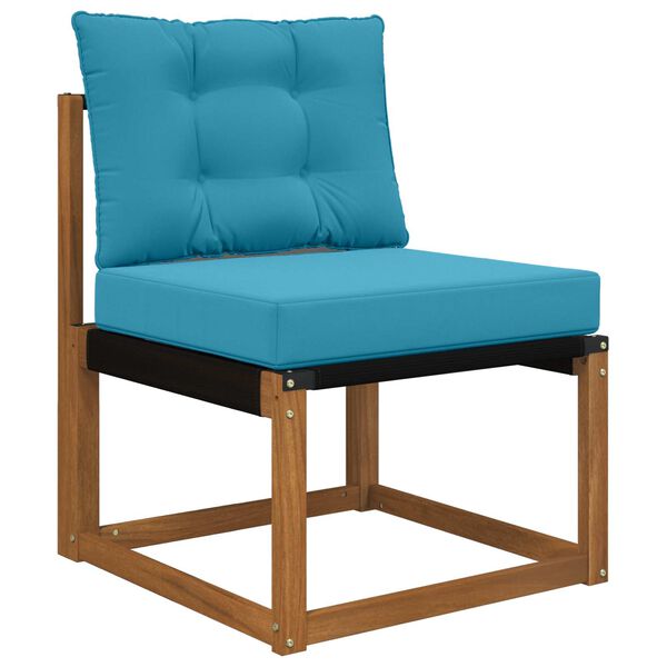 vidaXL Almofada para Sof&aacute; Externo 2 pcs Azul Royal Poli&eacute;ster