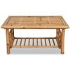vidaXL Mesa de centro 90x50x45 cm bambu