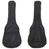vidaXL 8 peças conjunto guitarra clássica iniciantes 3/4 36" preto