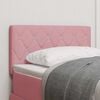 vidaXL Cabeceira Rosa 80 cm Veludo