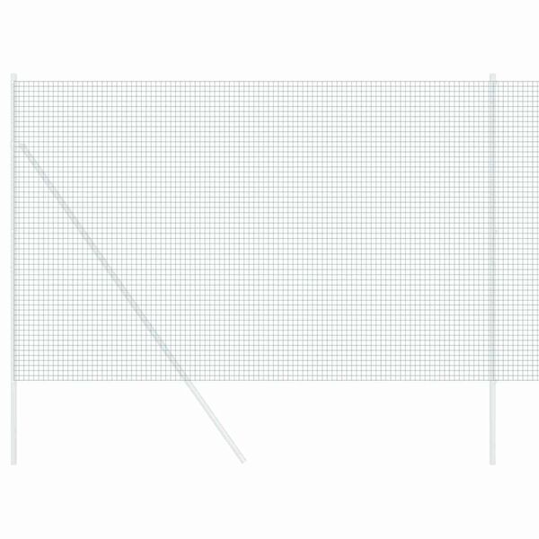 vidaXL Cerca de Arame Soldado Verde 1.6 x 25 m Aço