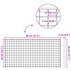 vidaXL Grelha Prateado 80 x 40 x 2 cm A&ccedil;o Galvanizado a Quente