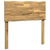 vidaXL Cabeceira com rebordo natural ROSTOCK Branco 90 cm