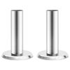 vidaXL Suportes p/ corrim&atilde;o de escada piscina 2 pcs a&ccedil;o inoxid&aacute;vel 304