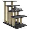 vidaXL &Aacute;rvore p/ gatos c/ postes arranhadores sisal 63 cm cinza-escuro