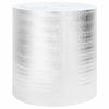vidaXL Refletor de calor para radiador Prateado 25 x 0,5 m Polietileno