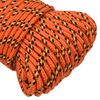 vidaXL Corda de barco 5 mm 25 m polipropileno laranja