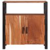vidaXL Buffet Castanho 70 x 30 x 75 cm Madeira de acácia maciça