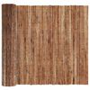 vidaXL Cerca de casca de &aacute;rvore Castanho 600 x 125 cm Corte&ccedil;a