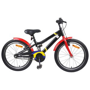 vidaXL Bicicleta Infantil 20 Polegadas para 6-11 Anos Azul Branco
