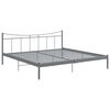 vidaXL Estrutura de cama metal 180x200 cm cinzento