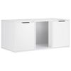 vidaXL M&oacute;vel para Gato Branco 100 x 49 x 45 cm Derivados de Madeira