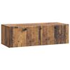 vidaXL Gabinete de TV de Parede Madeira antiga 98 x 41 x 30 cm