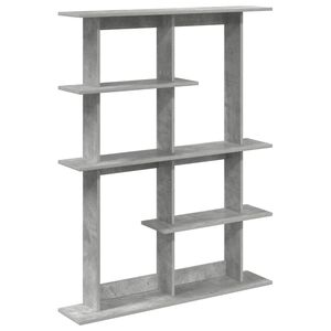 vidaXL Prateleira de Parede Cinzento Cimento 102 x 20 x 130 cm