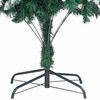 vidaXL &Aacute;rvore de Natal Artificial Verde 210 cm PVC, A&ccedil;o e Pl&aacute;stico