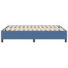 vidaXL Estrado de cama plataforma Azul 140 x 190 cm tecido