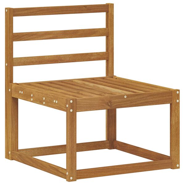 vidaXL Conjunto de Sof&aacute;s para Exterior 4 pcs Natural e Creme