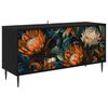 vidaXL Gabinete para TV LOCHEM 102 x 33 x 51 cm Carvalho Preto