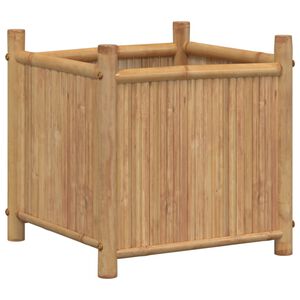 vidaXL Vaso/floreira de jardim 40x40x40 cm bambu