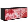vidaXL Arm&aacute;rio de TV Montado na Parede AACHEN 102 x 33 x 40 cm