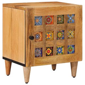 vidaXL Arm&aacute;rio de Cabeceira Natural 40 x 33,5 x 46 cm