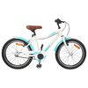 vidaXL Bicicleta Infantil 18 Polegadas para 5-7 anos Azul Claro