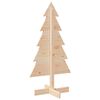 vidaXL Árvore de Natal decorativa 100 cm madeira de pinho maciça