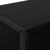vidaXL Gabinete para TV Carvalho Preto 140 x 36 x 49.5 cm