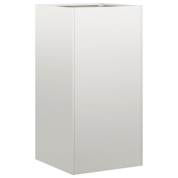 vidaXL Plantador 40x40x80 cm A&ccedil;o Inoxid&aacute;vel