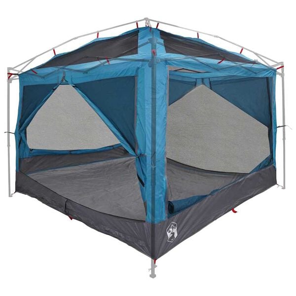 vidaXL Tenda interior com telhado Azul e Cinza 300 x 300 x 250 cm
