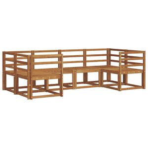 vidaXL Conjunto de Sof&aacute;s para Exterior 6 pcs Natural