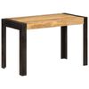 vidaXL Mesa de jantar 120x60x76 cm madeira de mangueira maci&ccedil;a