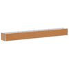 vidaXL Canteiro de jardim elevado Marrom Claro 390 x 50 x 36 cm