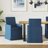 vidaXL Cadeiras de Jantar 2 pcs Azul 57 x 67 x 95 cm tecido