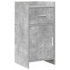 vidaXL Buffet Cinzento Cimento 40 x 36 x 80 cm Derivados de Madeira