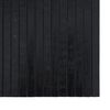 vidaXL Tapete retangular 100x200 cm bambu preto