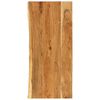 vidaXL Tampo p/ m&oacute;vel toucador WC 140x52x3,8 cm madeira ac&aacute;cia maci&ccedil;a