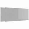 vidaXL Painel de cozinha 2 unid. Cinzento-claro 110 x 50 cm