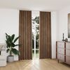 vidaXL Cortinas blackout com ganchos 2 pcs 140x245 cm veludo bege