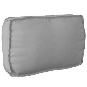 vidaXL Almofada Tecido Oxford Cinzento 70 x 40 x 12 cm