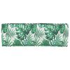 vidaXL Conjunto de Almofadas para Palete Floral 2 pcs Padr&atilde;o de Folhas