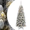 vidaXL &Aacute;rvore de Natal Artificial Branco 150 cm