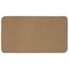 vidaXL Tapete de &Aacute;rea Marrom Claro 60 x 110 cm Juta