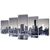 vidaXL Pol&iacute;ptico monocromo horizonto Nova Iorque 100 x 50 cm